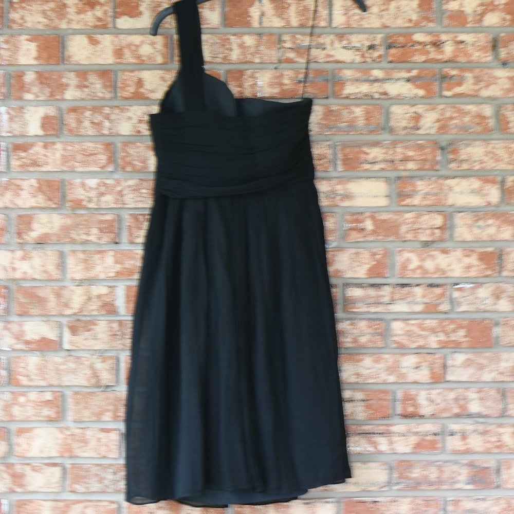 J. Crew One Shoulder Silk Dress - Picture 4 of 5